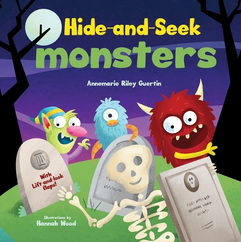 Бумажная книга «Hide-and-Seek Monsters: A Lift-the-Flap Book», автор Аннемари Райли Гертин - фото №1