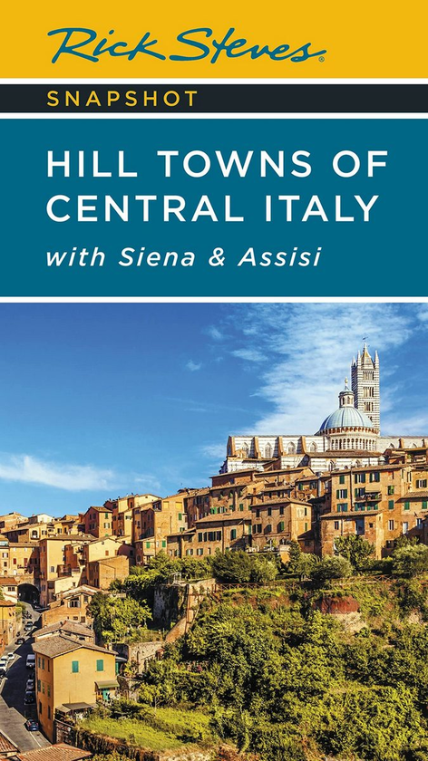 Бумажная книга «Rick Steves Snapshot Hill Towns of Central Italy», автор Рик Стивс - фото №1