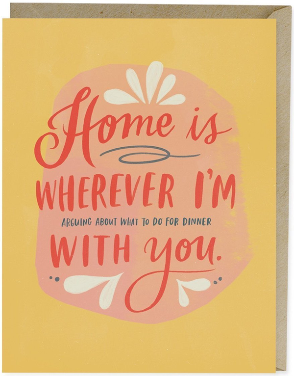 Бумажная книга «What To Do For Dinner With You Card» - фото №1