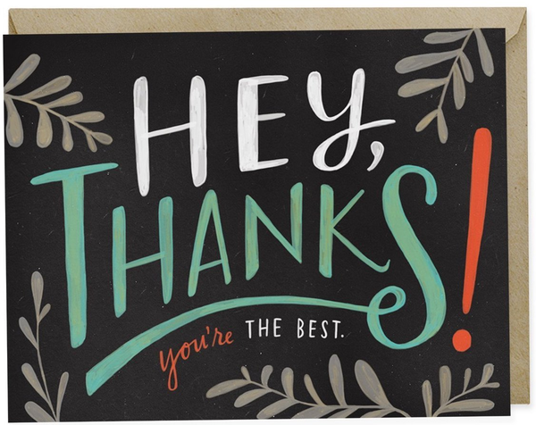 Паперова книга «Hey, Thanks! Card» - фото №1