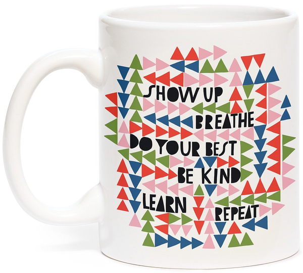 Бумажная книга «Show Up, Breathe Mug» - фото №1