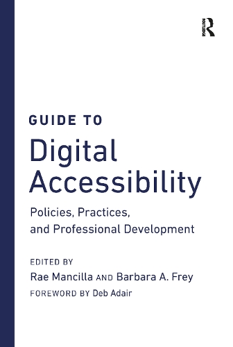Паперова книга «Guide to Digital Accessibility: Policies, Practices, and Professional Development» - фото №1