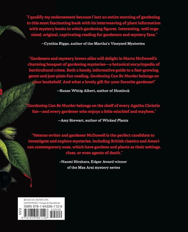 Бумажная книга «Gardening Can Be Murder: How Poisonous Poppies, Sinister Shovels, and Grim Gardens Have Inspired Mystery Writers», автор Марта Макдауэлл - фото №1