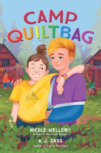 Бумажная книга «Camp QUILTBAG», авторов А.Дж. Сасс, Николь Меллеби - фото №1
