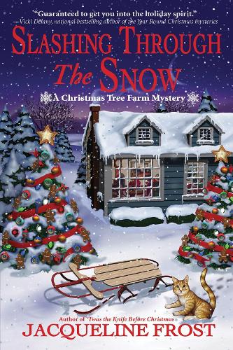 Бумажная книга «Slashing Through the Snow: A Christmas Tree Farm Mystery», автор Жаклин Фрост - фото №1