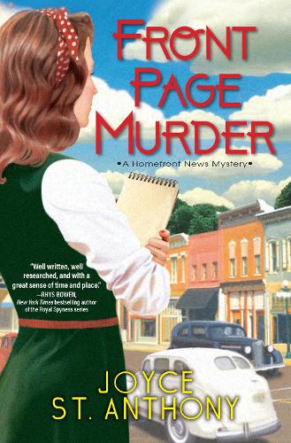 Бумажная книга «Front Page Murder», автор Джойс Сент-Энтони - фото №1