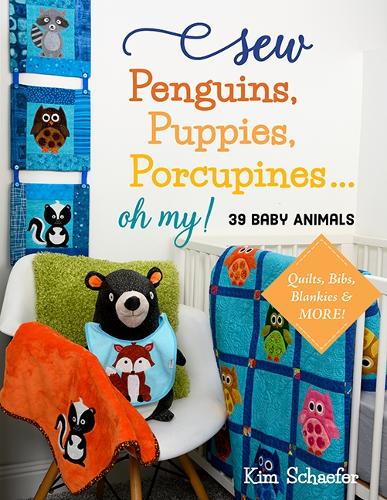 Бумажная книга «Sew Penguins, Puppies, Porcupines... Oh My!: 39 Baby Animals; Quilts, Bibs, Blankies & More!», автор Ким Шефер - фото №1
