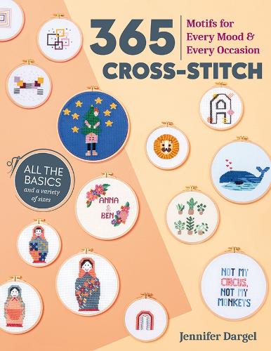 Бумажная книга «365 Cross-Stitch: Motifs for Every Mood & Every Occasion», автор Дженнифер Даргел - фото №1