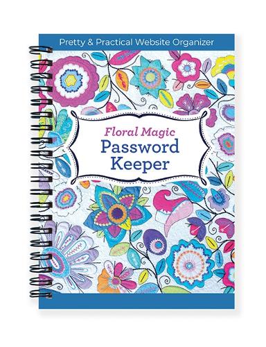Бумажная книга «Floral Magic Password Keeper: Pretty & Practical Website Organizer», автор Дебора Луи - фото №1