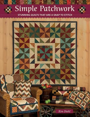 Бумажная книга «Simple Patchwork: Stunning Quilts That are a Snap to Stitch», автор Ким Дил - фото №1