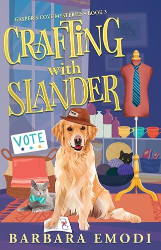 Бумажная книга «Crafting with Slander: Gasper's Cove Mysteries Book 3», автор Барбара Эмоди - фото №1
