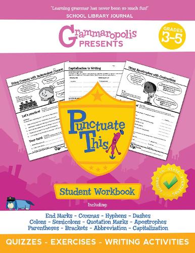Паперова книга «The Punctuation Workbook, Grades 3-5», автор Коерт Вурхіз - фото №1