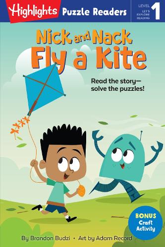 Паперова книга «Nick and Nack Fly a Kite», автор Брендон Будзі - фото №1