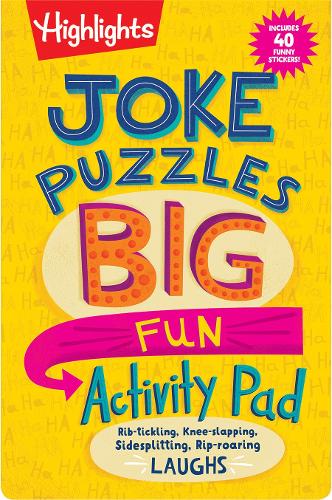 Паперова книга «Joke Puzzles: Big Fun Activity Pad», автор Хайлайтс - фото №1