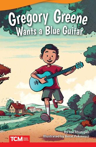 Бумажная книга «Gregory Greene Wants a Blue Guitar», автор Джо Ратиган - фото №1