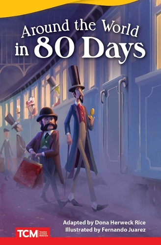 Бумажная книга «Around the World in 80 Days», автор Дона Хервек Райс - фото №1