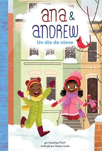Паперова книга «Un día de nieve (A Snowy Day)», автор Крістін Платт - фото №1