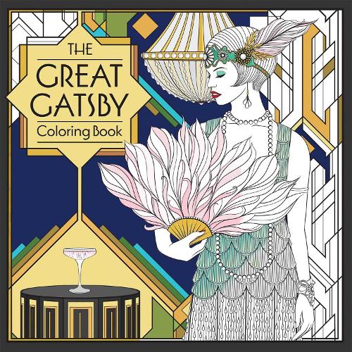 Бумажная книга «The Great Gatsby Coloring Book», автор Фрэнсис Скотт Фицджеральд - фото №1