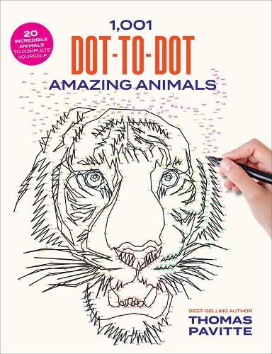 Паперова книга «1,001 Dot-to-Dot Amazing Animals», автор Томас Павітт - фото №1