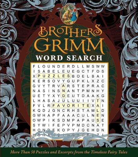 Паперова книга «Brothers Grimm Word Search», автор Редактори Thunder Bay Press - фото №1