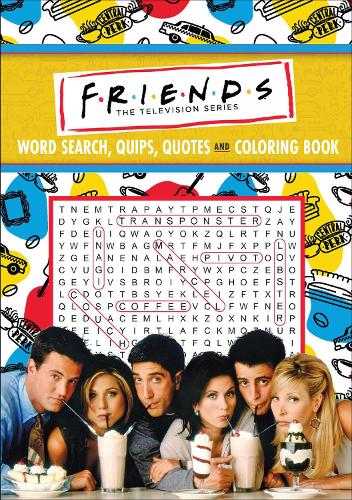 Бумажная книга «Friends Word Search, Quips, Quotes, and Coloring Book», автор Редакторы Thunder Bay Press - фото №1