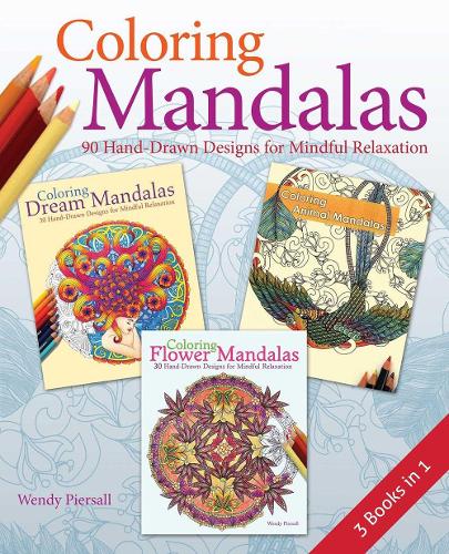 Бумажная книга «Coloring Mandalas 3-in-1 Pack», автор Венди Пирсолл - фото №1