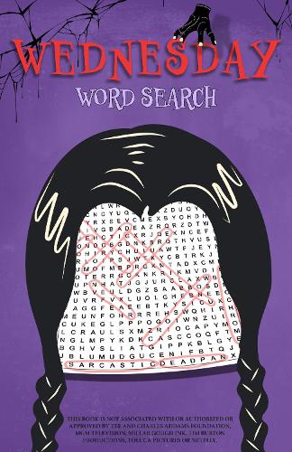 Паперова книга «Wednesday Word Search: An Unofficial Activity Book», автор Редактори Ulysses P - фото №1
