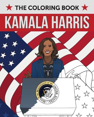 Паперова книга «Kamala Harris: The Coloring Book», автор Редактори Ulysses P - фото №1