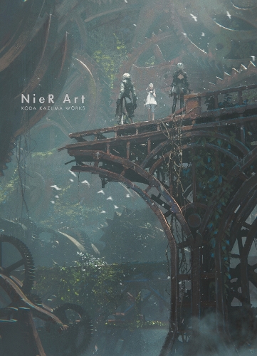 Бумажная книга «Nier Art - Kazuma Koda Art Collection», автор Кадзума Кода - фото №1