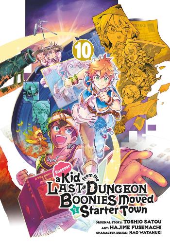 Паперова книга «Suppose A Kid From The Last Dungeon Boonies Moved To A Starter Town 10», авторів Хадзіме Фусемачі, Нао Ватанукі, Сату - фото №1