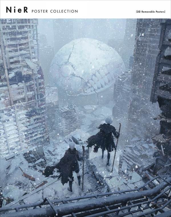 Бумажная книга «NieR Poster Collection», автор Square Enix - фото №1