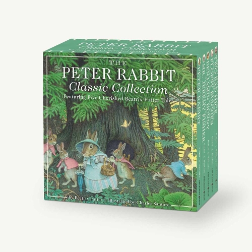 Бумажная книга «The Peter Rabbit Classic Collection (The Revised Edition): A Board Book Box Set Including Peter Rabbit, Jeremy Fisher, Benjamin Bunny, Two Bad Mice, and Flopsy Bunnies (Beatrix Potter Collection)» - фото №1
