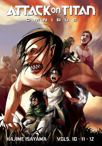 [object Object] «Attack on Titan Omnibus 4 (Vol. 10-12)», автор Хаджиме Исаяма - фото №1