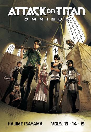 [object Object] «Attack on Titan Omnibus 5 (Vol. 13-15)», автор Хаджиме Исаяма - фото №1