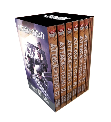 Паперова книга «Attack on Titan The Final Season Part 1 Manga Box Set», автор Хаджіме Ісаяма - фото №1