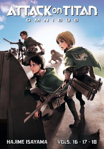 Паперова книга «Attack on Titan Omnibus 6 (Vol. 16-18)», автор Хаджіме Ісаяма - фото №1