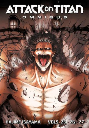 Бумажная книга «Attack on Titan Omnibus 9 (Vol. 25-27)», автор Хадзимэ Исаяма - фото №1