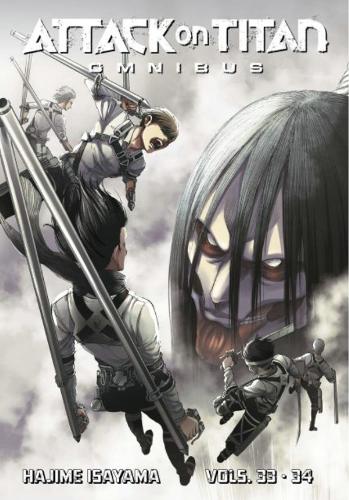 Бумажная книга «Attack on Titan Omnibus 12 (Vol. 33-34)», автор Хадзимэ Исаяма - фото №1