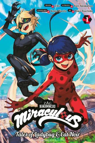 Бумажная книга «Miraculous: Tales of Ladybug & Cat Noir (Manga) 1», автор Кома Варита - фото №1