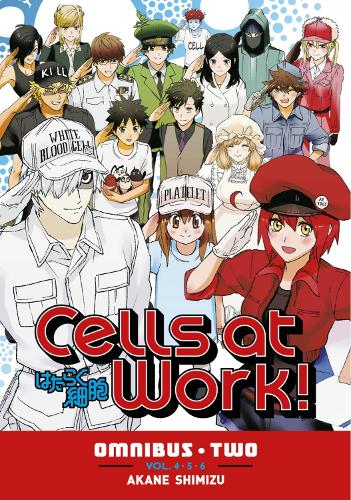 Паперова книга «Cells at Work! Omnibus 2 (Vols. 4-6)», автор Акане Шімізу - фото №1
