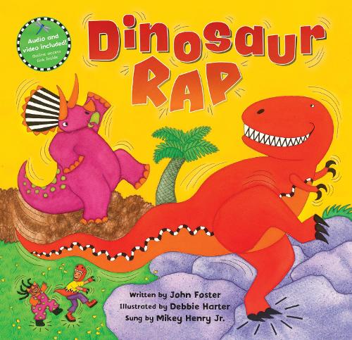 Бумажная книга «Dinosaur Rap» - фото №1