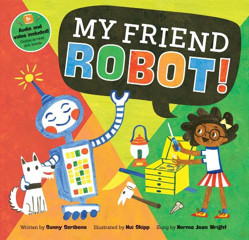 Бумажная книга «My Friend Robot», автор Санни Скриббенс - фото №1