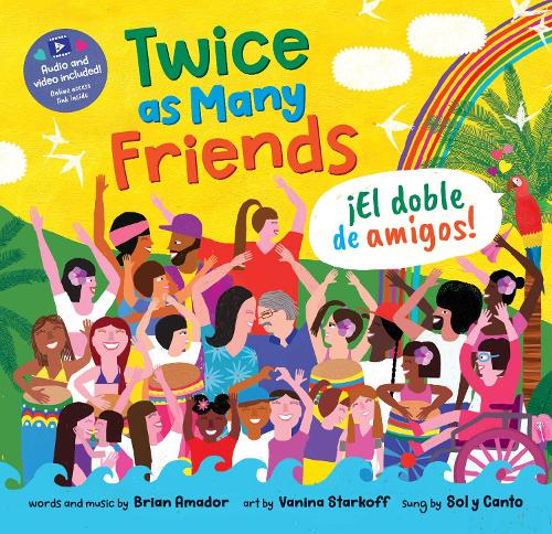 Бумажная книга «Twice as Many Friends / El doble de amigos», автор Брайан Амадор - фото №1