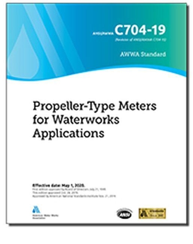 Паперова книга «C704-19 Propeller-Type Meters for Waterworks Applications», автор Американська асоціація водопровідних споруд - фото №1