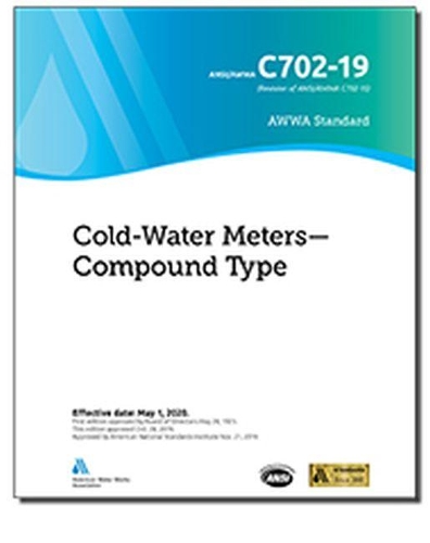 Паперова книга «C702-19 Cold-Water Meters: Compound Type», автор Американська асоціація водопровідних споруд - фото №1