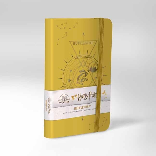 Паперова книга «Harry Potter: Hufflepuff Constellation Ruled Pocket Journal», автор Insight Editions - фото №1