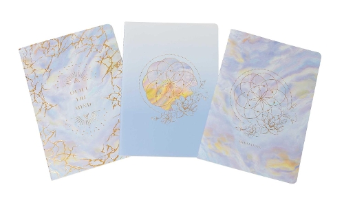 Паперова книга «Meditation Sewn Notebook Collection (Set of 3)», автор Insight Editions - фото №1