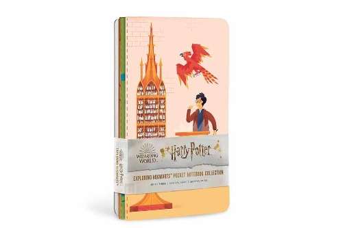 Бумажная книга «Harry Potter: Exploring Hogwarts Sewn Pocket Notebook Collection», автор Insight Editions - фото №1