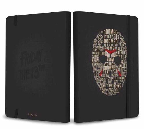 Бумажная книга «Friday the 13th Softcover Notebook», автор Insight Editions - фото №1