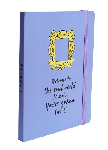 Бумажная книга «Friends: Yellow Frame Softcover Notebook», автор Insight Editions - фото №1